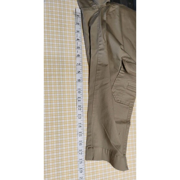 No Boundaries nobo Size 7 Capri Pants Khaki Cargo Juniors - Picture 8 of 12